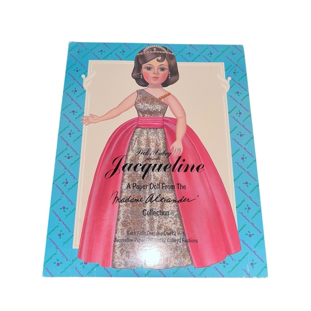 Madame Alexander Jacqueline paper doll clothes uncut peck aubry vintage